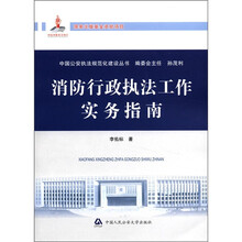 消防行政执法工作实务指南/中国公安执法规范化建设丛书
