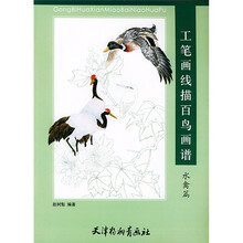 工笔画线描百鸟画谱：水禽篇