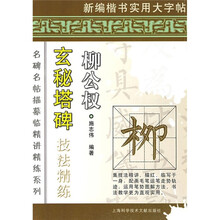 玄秘塔碑技法精练（柳公权）