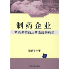 制药企业精英型招商运营系统的构建