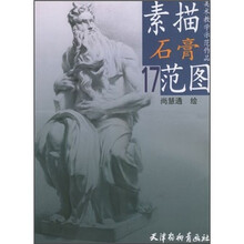 美术教学示范作品：素描石膏范图17