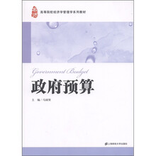 高等院校经济学管理系列教材：政府预算