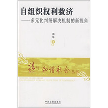 自组织权利救济：多元化纠纷解决机制的新视角