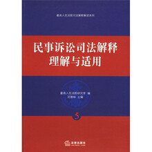 民事诉讼司法解释理解与适用