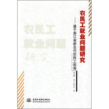 农民工就业问题研究:基于浙江省新生代农民工视角