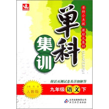 单科集训:9年级语文(下)(人教版)