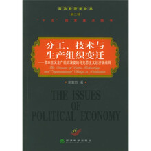 分工、技术与生产组织变迁：资本主义生产组织演变的马克思主义经济学阐释（第2辑）