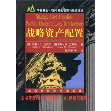 战略资产配置:长期投资者的资产组合选择