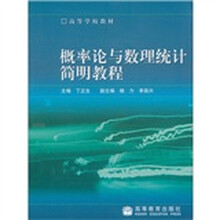 高等学校教材：概率论与数理统计简明教程