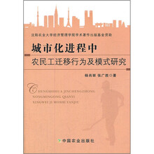 城市化进程中农民工迁移行为及模式研究