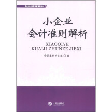 企业会计准则讲解系列丛书：小企业会计准则解析