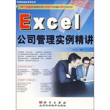 Excel公司管理实例精讲