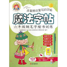 魔法字贴：6年级钢笔字楷书训练