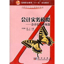 高等职业教育“十一五”规划教材·会计实务模拟：会计信息系统篇（附光盘）