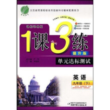 1课3练单元达标测试：英语（9年级下）（课标译林版）（提升版）