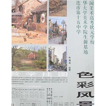 全国美术高考状元学校教学挂图：色彩风景
