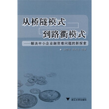 从桥隧模式到路衢模式：解决中小企业融资难问题的新探索