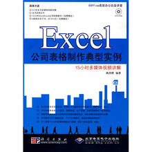 Office高效办公白金讲堂：Excel公司表格制作典型实例（附赠DVD光盘1张）