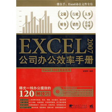 Excel 2007公司办公效率手册(附光盘1张)