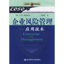 企业风险管理：应用技术