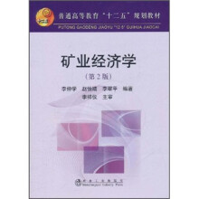 普通高等教育“十二五”规划教材:矿业经济学(第2版)
