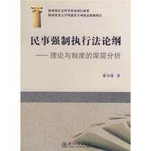 民事强制执行法论纲）理论与制度的深层分析