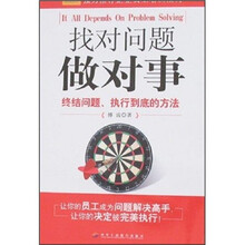 找对问题做对事：终结问题、执行到底的方法