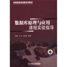 高等院校实践类系列教材：数据库原理与应用课程实验指导