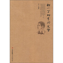 白一丁的分行文字