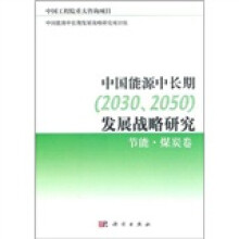 中国能源中长期(2030、2050)发展战略研究:节能,煤炭卷