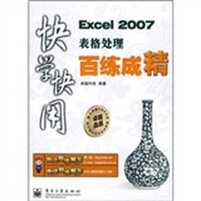 快学快用:Excel 2007表格处理百练成精(附光盘1张)