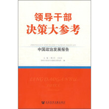 领导干部决策大参考：中国政治发展报告