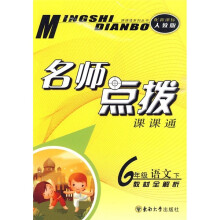 名师点拨课课通:6年级语文(下)教材全解析(新课标人教版)