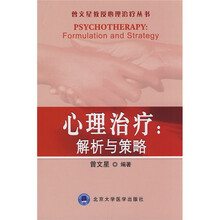 心理治疗:解析与策略