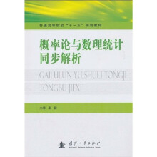 普通高等院校“十一五”规划教材:概率论与数理统计同步解析