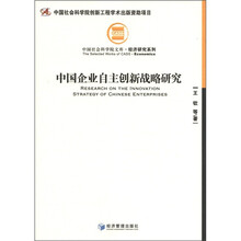 中国社会科学院文库·经济研究系列：中国企业自主创新战略研究