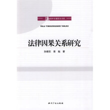 法律因果关系研究
