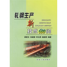 轧钢生产新技术600问