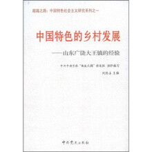中国特色的乡村发展：山东大饶王镇的经验