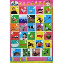 幼儿学拼音挂图