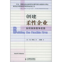 创建柔性企业：如何保持竞争优势