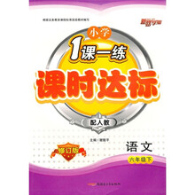1课一练课时达标:小学语文(6年级下)(配人教)(修订版)