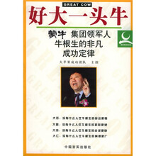 好大一头牛:蒙牛集团领军人牛根生的非凡成功定律