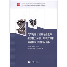 汽车运用与维修专业教师教学能力标准、培训方案和培训质量评价指标体系