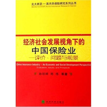 经济社会发展视角下的中国保险业：评价、问题与前景