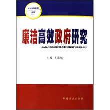 廉洁高效政府研究