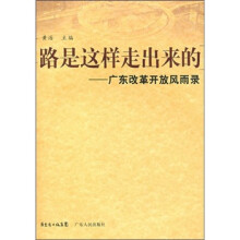 路是这样走出来的：广东改革开放风雨录