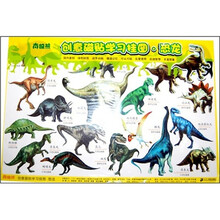 南极熊创意磁贴学习挂图：恐龙