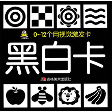 0-12个月视觉激发卡：黑白卡