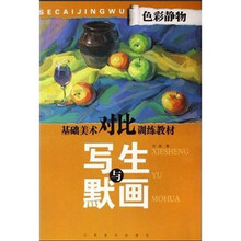 基础美术对比训练教材：色彩静物写生与默画